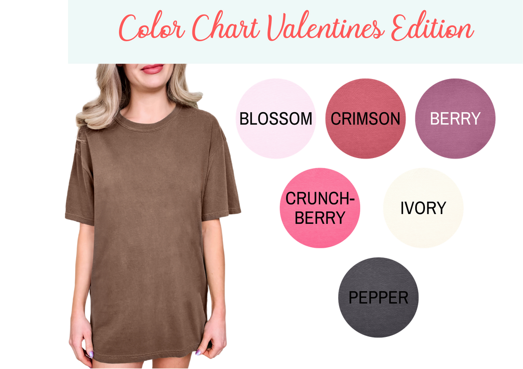 Love teaching Valentine Tee | Comfort Colors